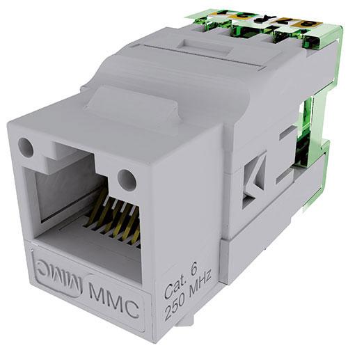 Image du produit Multimedia Connect Keystone Jack BC CAT6 non blindé (Module Keystone)