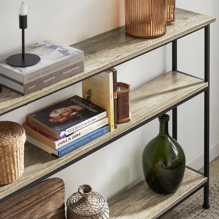 Actual product image SoBuy Console table with 3 shelves