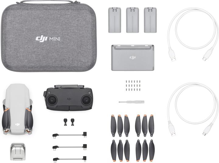 Actual product image DJI Mini SE Fly More Combo (30 min, 249 g, 12 Mpx)