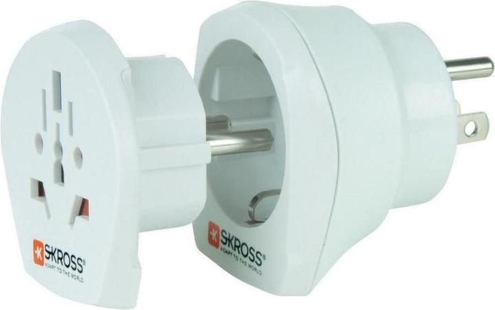 Actual product image Skross Travel adapter CA W to EU