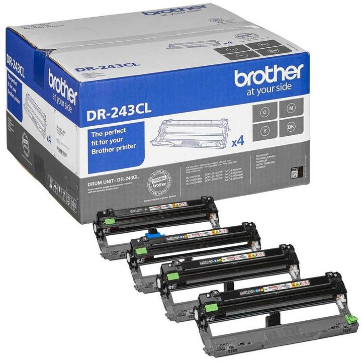 Actual product image Brother DR-243CL (M, FC, C, Y)