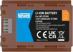 Actual product image Newell battery Sony NP-FZ100 USB-C (Camera battery)