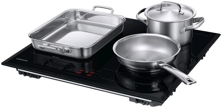 Image du produit Samsung NZ64B5066KK Table de cuisson à induction Slim Fit de 60 cm