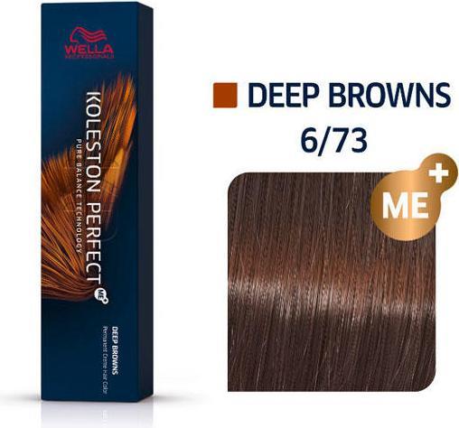Image du produit Wella Koleston - Bruns profonds 6/73 : blond foncé brun-or (6/73 blond foncé blond foncé brun-or)