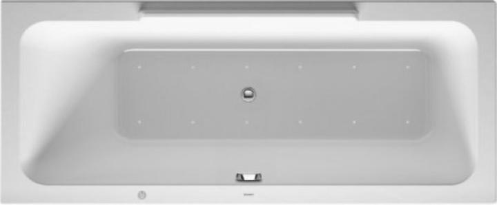 Produktbild Duravit Whirlwanne DuraStyle 1700x700mm, Einbauversion oder für Wannenverkleidung, 1 Rückenschräg