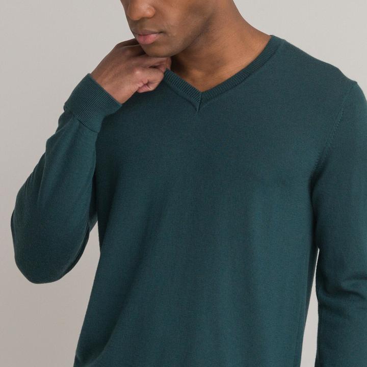 Produktbild La Redoute Collections Pullover mit V-Ausschnitt (XXL)
