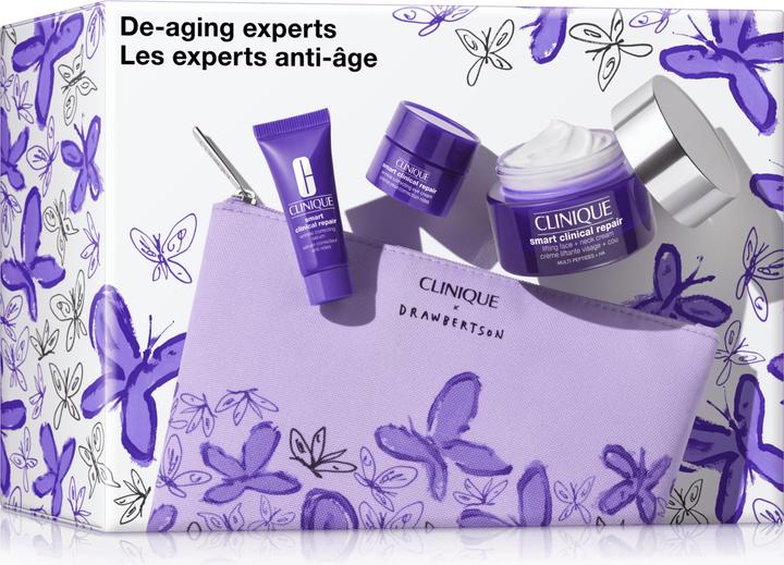 Clinique Geschenkset Smart & Smooth: Anti-Ageing Skincare Set (Gesichtspflege set)