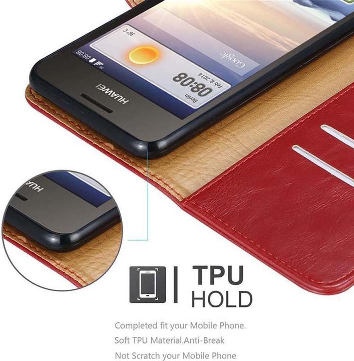 Produktbild Cadorabo Book Luxury Cover (Huawei Ascend Y330)