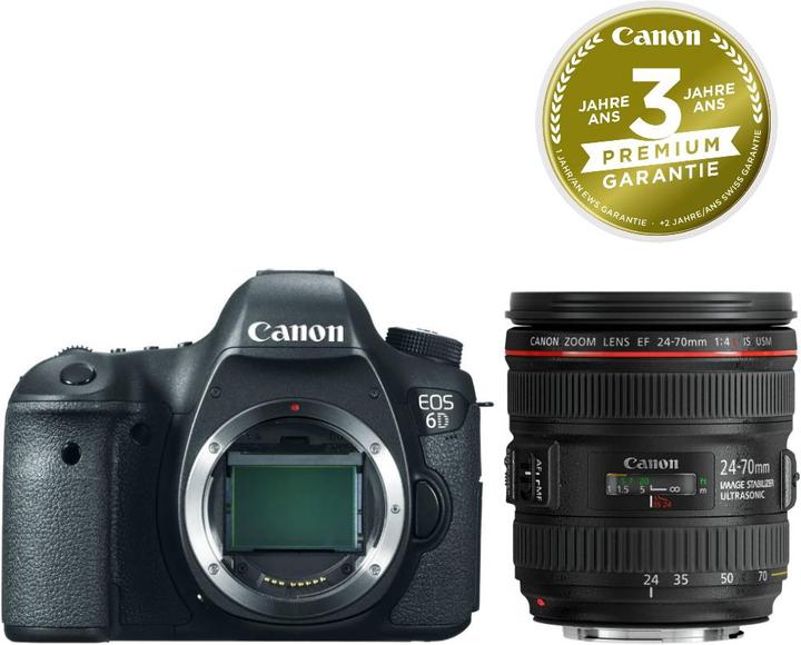 Image du produit Canon EOS 6D f/4.0L IS USM Bundle
