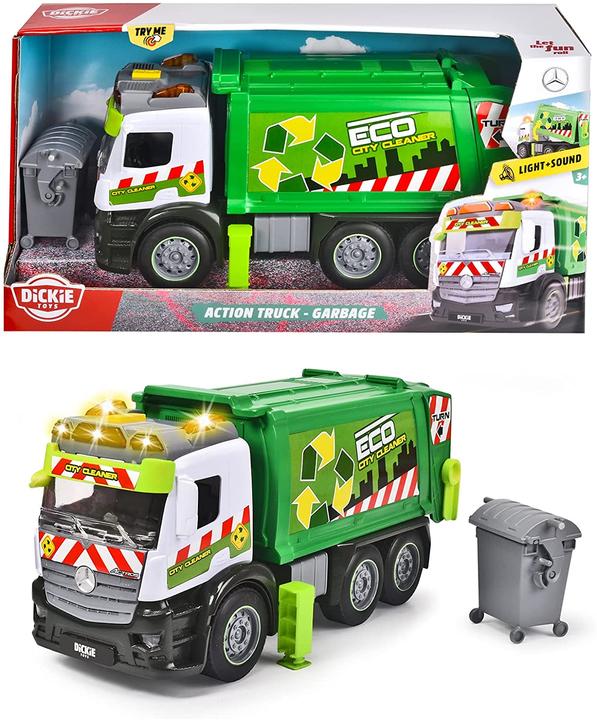 Image du produit Dickie Action Truck - Camion poubelle