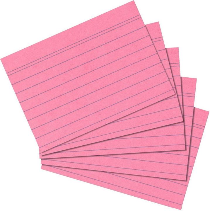 Produktbild Herlitz Karteikarten (A6, 170 g/m², 100 x)