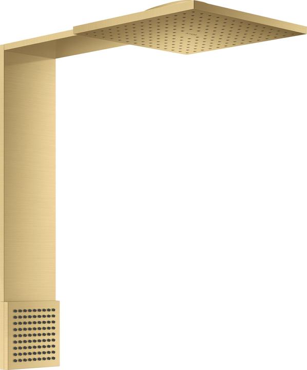 hansgrohe AXOR ShowerComposition Brausenmodul 250/250, 2jet, mit Schulterbrause, Ausladung 488mm, 12 (2 Strahlarten, 21.60 l/min)