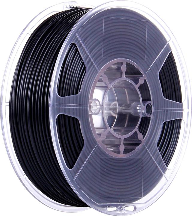Actual product image eSUN eABS-Max black Filament 1.75mm 1Kg (ABS, 1.75 mm, 1000 g, Black)