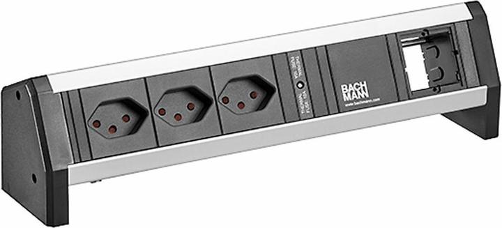 Bachmann DESK 1 Facility System, 3xCH, 2xCustom Module, 1xFuse with GST18, Keystone (3 x, Typ 13, 1 m)