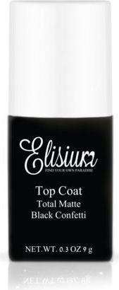 Image du produit Elisium Top Coat Total Matte Matt Top For Hybrid Varnishesack Confetti 9G (Confetti noir, Top coat)