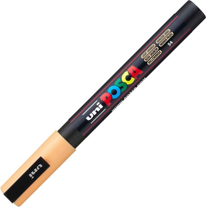 Actual product image Posca Fine Marker PC-3M (Orange, 1.30 mm, 1 x)