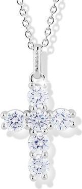 Immagine prodotto Modesi Incantevole collana in argento Croce con zirconi M00541 (catena. ciondolo)