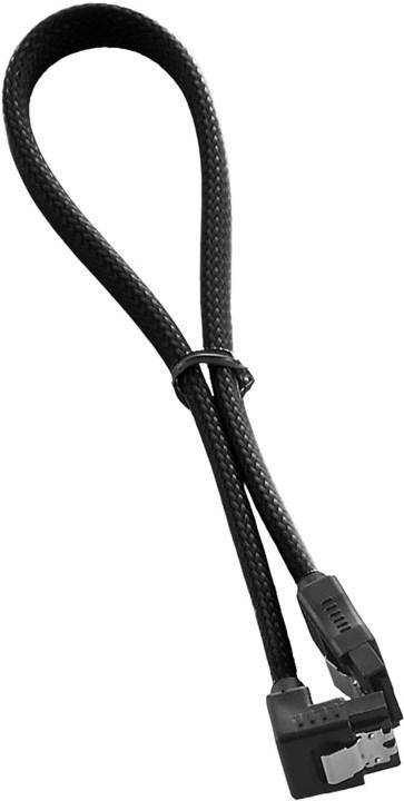 Actual product image CableMod ModMesh Right Angle SATA 3 Cable 30cm