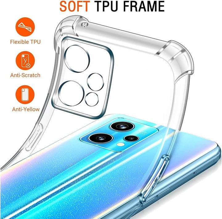 Productafbeelding Screenguard OnePlus North CE 2 Lite 5G Case Kristal Zachte Airbag Bumper (OnePlus North CE 2 Lite 5G)