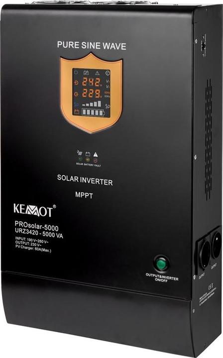 Produktbild Kemo PROsolar5000 Solarenergie-Wechselrichter 48V 230V 5000VA 3500W