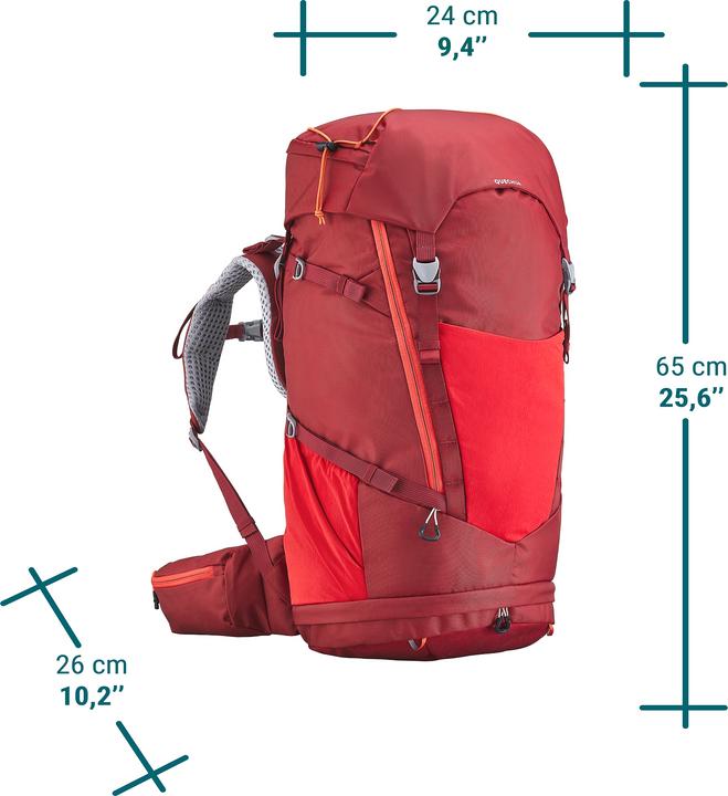 Actual product image Quechua mh500 40+10l 324618 (40 l)