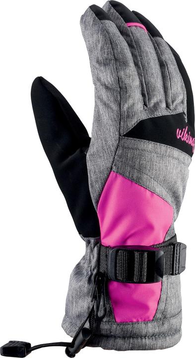 Vikingsports VIKING Women's Winter Gloves - Hard-Shell Material - Wrist Puller - Cuff Puller - Anti-Slip Palm - R (6)