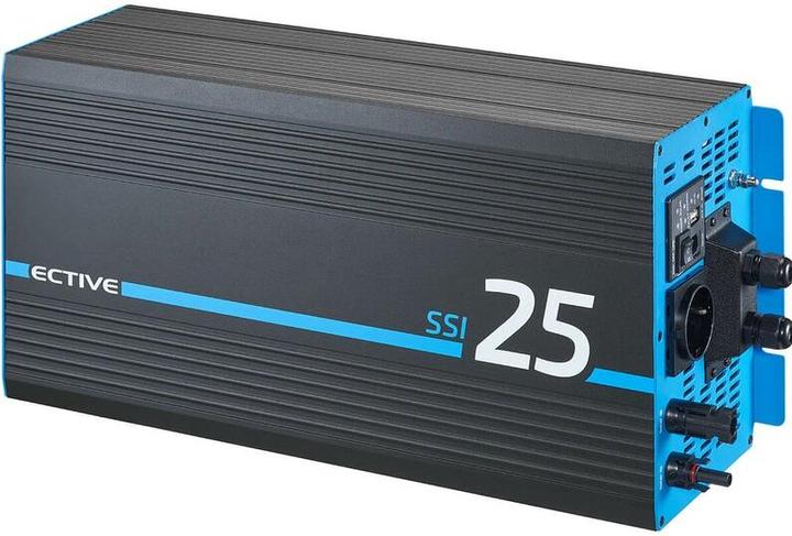 Actual product image Ective 2500W 24V to 230V Pure Sine Inverter SSI 25 with MPPT Charge Controller