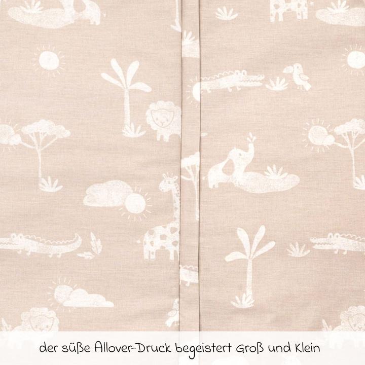 Produktbild Julius Zöllner Baby-Ganzjahresschlafsack Organic Jungle Dream 80 cm (80 cm, 2.5 TOG)