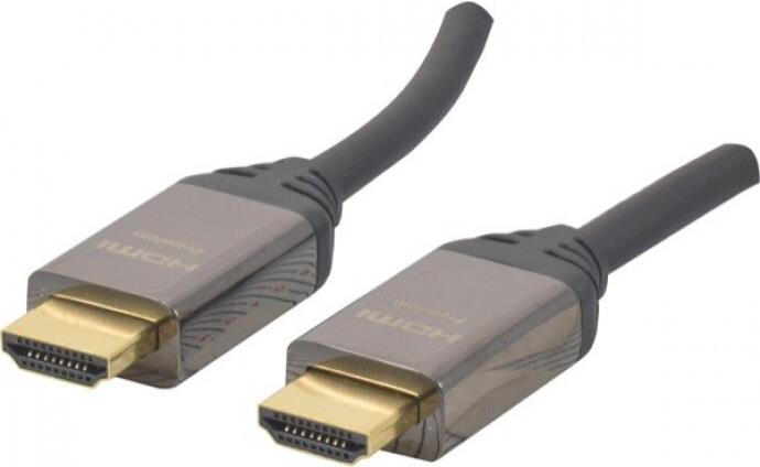 Tecline HDMI PREMIUM Highspeed Cable with Ethernet, High Qualitiy, HDMI St. A / St. A,, 5.0 m High quality (5 m, HDMI)