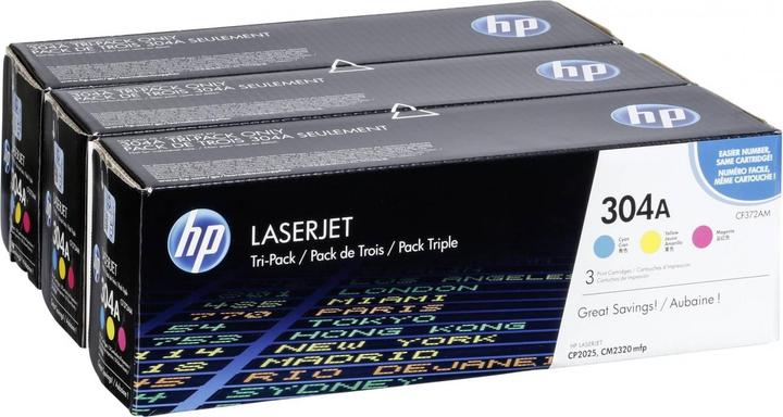 Actual product image HP 304a (M, C, Y)