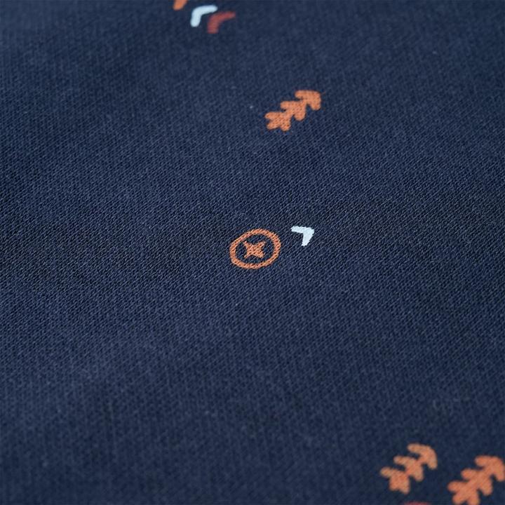 Immagine prodotto VidaXL Felpa da bambino blu navy melange 140,Materiale: 92 (140)
