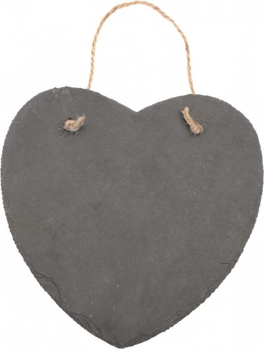 Immagine prodotto Glorex Pietra di ardesia con cuore appeso