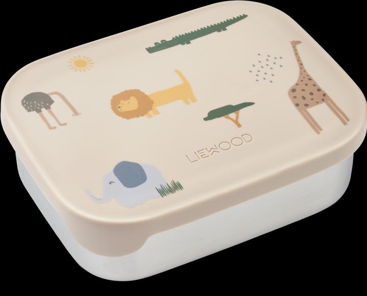 Liewood Kinder Lunchbox Arthur Safari Sandy Mix