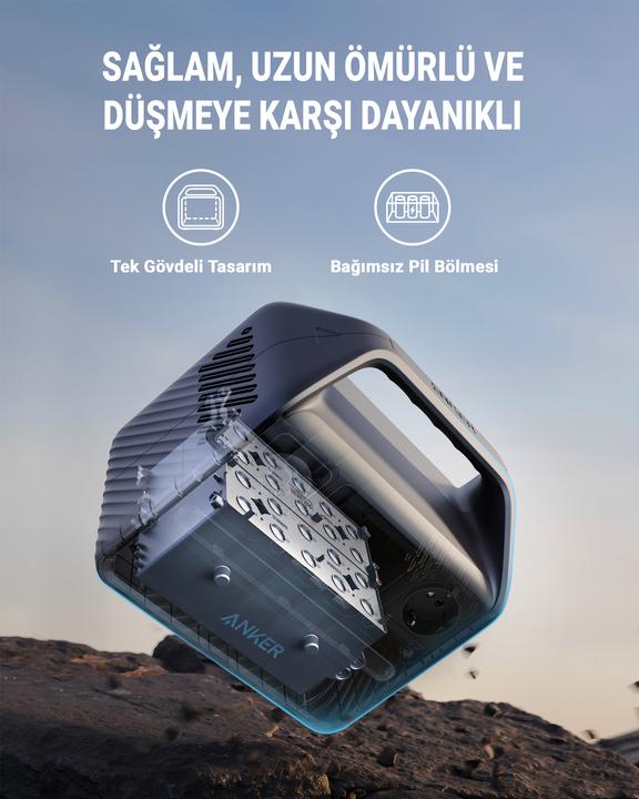 Image du produit Anker 521 PowerHouse (256 Wh, 4.34 kg)