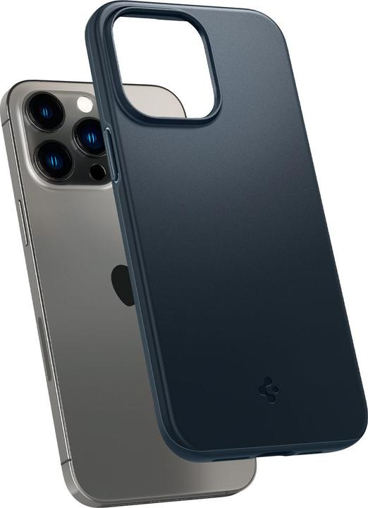 Produktbild Spigen Thin Fit iPhone 14 Pro case - Total eclipse blue (Apple iPhone 14 Pro)