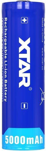 Image du produit Xtar Batterie 5000mAh 3.6V 21700 avec PCB (1 pcs, Spécifique à l'appareil, 5000 mAh)