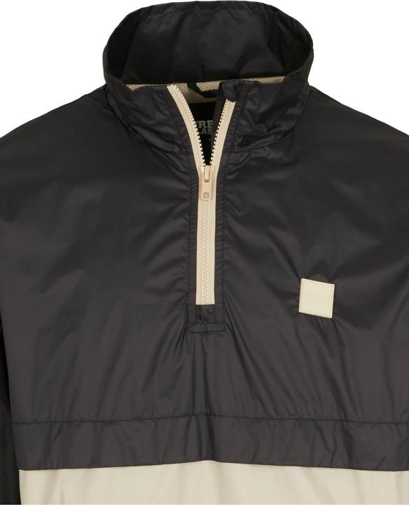 Actual product image Urban Classics Stand Up Collar Pull Over Jacket (S)