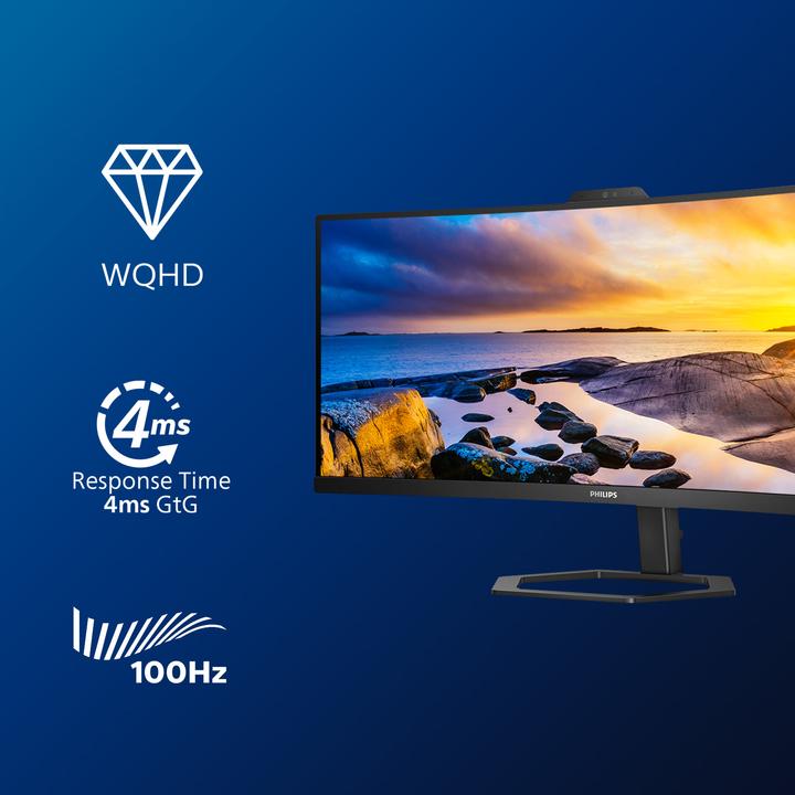 Actual product image Philips 34E1C5600HE (3440 x 1440 pixels, 34")