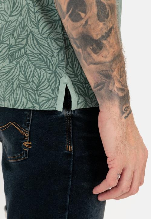 Immagine prodotto Camel Active Polo in piqué di puro cotone con stampa floreale all-over (L)