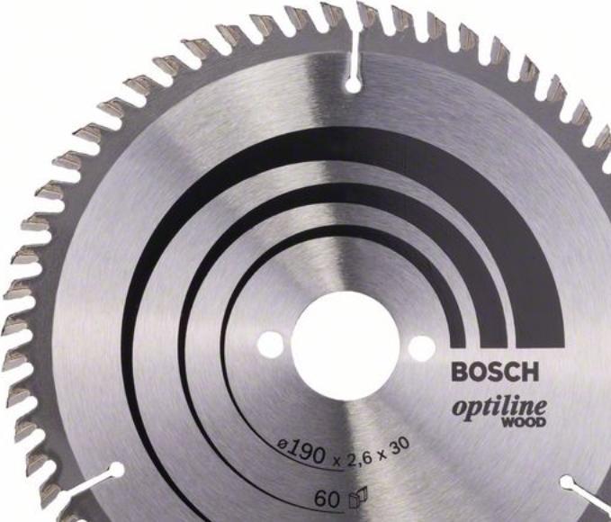 Productafbeelding Bosch Professional Zubehör Cirkelzaagblad Optiline Wood