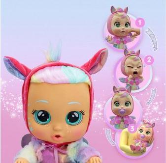 Produktbild IMC Toys 88436 IMC-CRY BABIES DRESSY FANTASY HANNAH