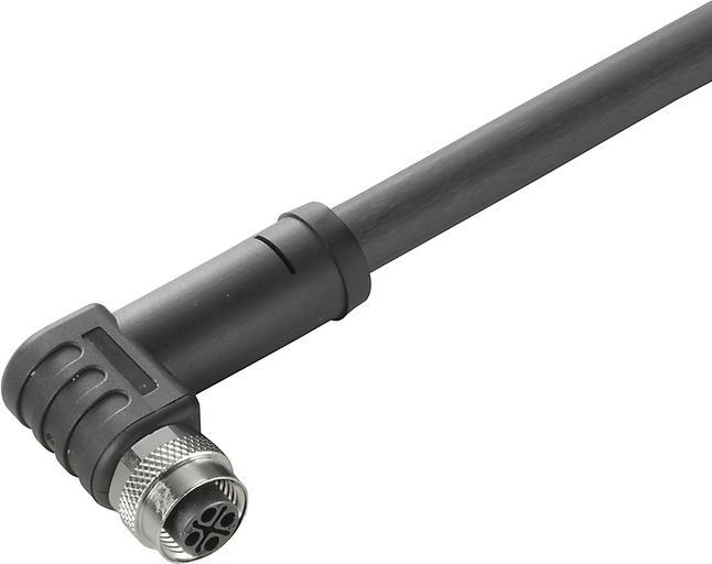 Produktbild Weidmüller Sensor-Aktor-Leitung M12 3 5 m Buchse gewinkelt SAIL-M12BW-S3-5.0P - Kabel