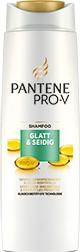 Produktbild Pantene Pro-V Glatt & Seidig (300 ml, Flüssiges Shampoo)