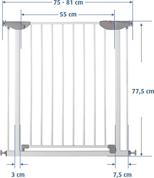 Produktbild Reer Klemmgitter Basic (75 cm)