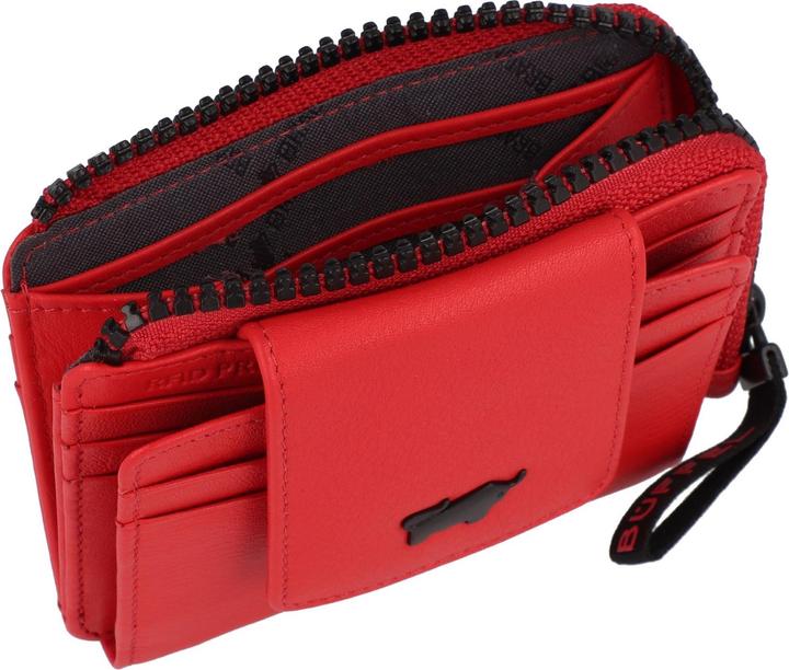 Actual product image Braun Büffel Capri credit card holder RFID protection leather 11 cm
