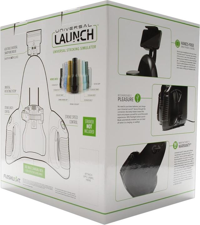 Actual product image Fleshlight Universal Launch Stroking Simulator
