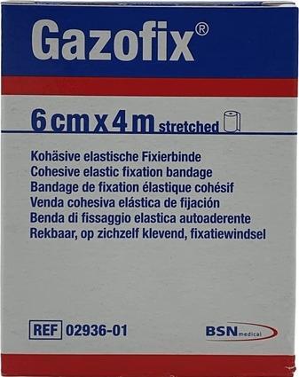 Energy Label BSN kohäsive Fixierbinde 6cmx4m hautfarben latexfrei