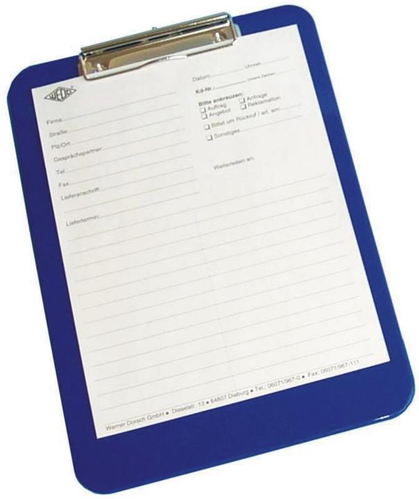 Actual product image Wedo Clipboard (23 x 32 cm)
