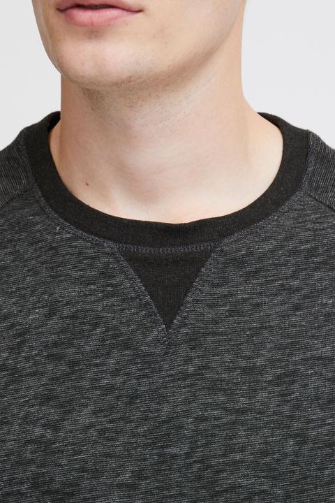 Actual product image Solid Vitu-Neck Men's Sweatshirt (XXL)