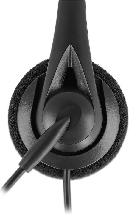 Produktbild Delock USB Stereo Headset mit Lautstärkeregler für PC und Notebook (Kabelgebunden, USB-A)